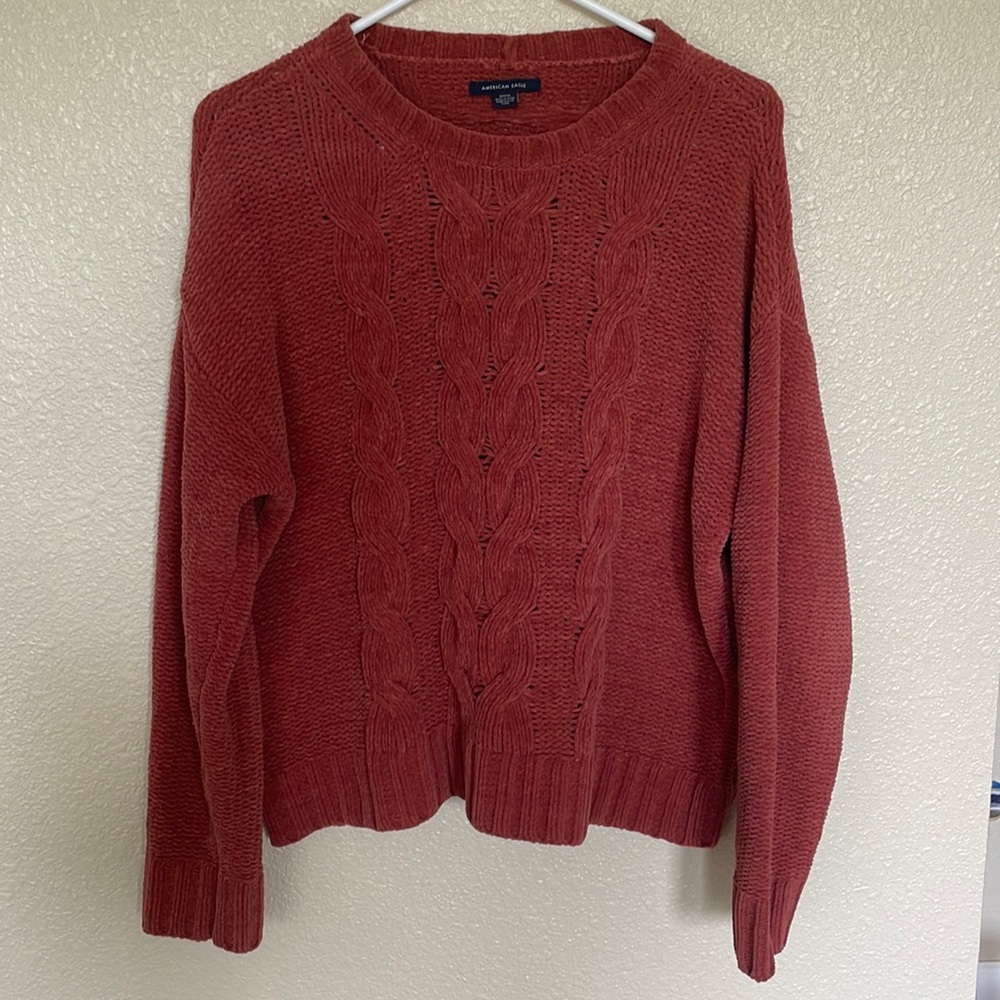 Burnt orange American Eagle sweater